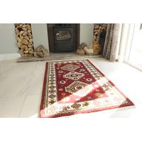 Red Oriental Indo Kazak Wool Rug