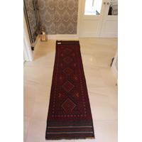 red oriental mushvani hallway wool runner rug