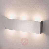 Rectangular Maja LED wall light, 38 cm
