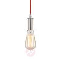 Red cable  Haiko hanging light