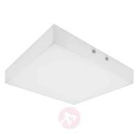 Rectangular glass LED ceiling light Quadro