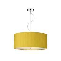 REN1735 Renoir 600MM Pendant Light In Polished Chrome With Citron Shade