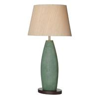REX4224 Rex Table Lamp In Gold And Green, Base Only