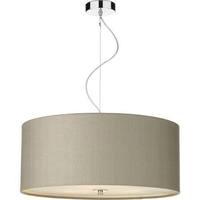 ren1786 renoir 600mm pendant light in polished chrome with linen grey  ...