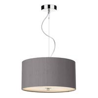 REN1037 Renoir 400MM Pendant Light With Charcoal Shade