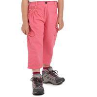 regatta girls moonshine capri pants pink