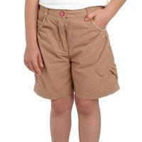 regatta girls moonshine shorts brown