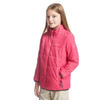 regatta girls zyber insulated jacket pink