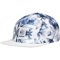 reebok classics foundations graphic 5 panel cap opal