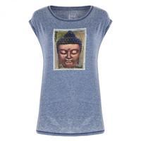 restful t shirt marine blue