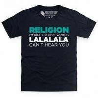 religion youre wrong kids t shirt