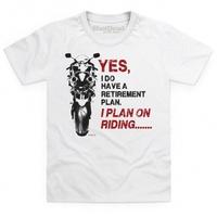 Retirement Plan Kid\'s T Shirt