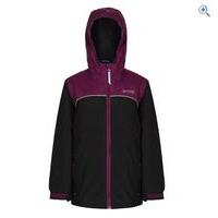 Regatta Girls\' Icara Waterproof Jacket - Size: 34 - Colour: Black