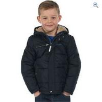 regatta kids zipper ii jacket size 7 8 colour navy