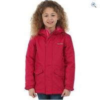 Regatta Kids\' Hurdle Jacket - Size: 34IN - Colour: DARK CERISE