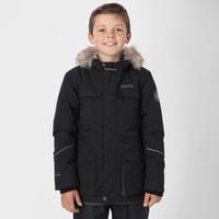 Regatta Boys\' Capton Waterproof Parka - Black, Black