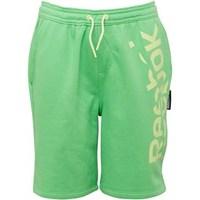 Reebok Boys Essential French Terry Shorts Bright Green