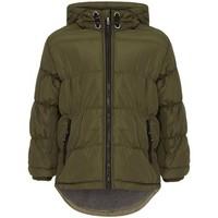 Respect - Boys Khaki Padded Jacket Size 7-8 Years boys\'s Children\'s Jacket in green