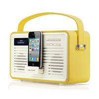 retro dab radio with iphone dock