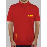 red flag polo shirt red