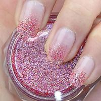 Red Glitter Powder Nail Art Decorations