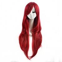 Red Color Cosplay Synthetic Wigs Cheap Straight Wigs Fashion Wigs