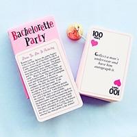 Recipient Gifts - 1Pcs/Set, Bachelorette Party Dare to Do It Activities Game Cards, Wedding Favors