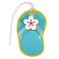 Recipient Gifts - Flip Flop Travel Tag Luggage Tag Beach Party Favors / Beter Gifts Wedding Keepsakes