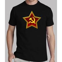 red star sickle and hammer