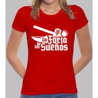 red t-shirt for girls: the forging of dreams