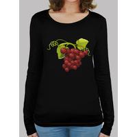 red grapes sweatshirt girl