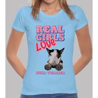 real girls love bull terrier