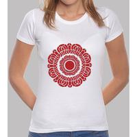 red lotus ladies shirt