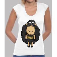 rebel sheep - v neck