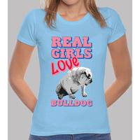 real girls love bulldog