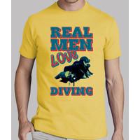 real men love diving