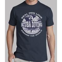 real men love scuba diving