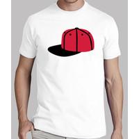 red black baseball cap hat