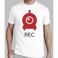 rec man shirt, manga short, white, extra quality