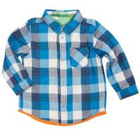 Reversible Baby Shirt - Blue quality kids boys girls