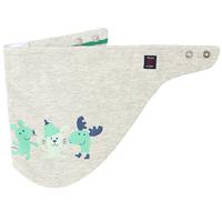 reversible newborn baby bib green quality kids boys girls