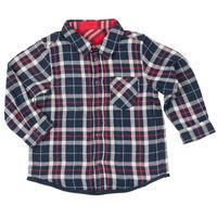 reversible baby shirt blue quality kids boys girls