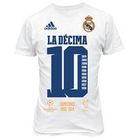 Real Madrid UCL Winners 2014 T-Shirt White