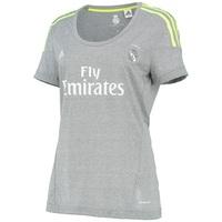 Real Madrid Away Shirt 2015/16 - Womens - Grey