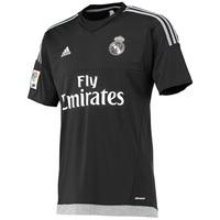 Real Madrid Home Goalkeeper Shirt 2015/16 - Black