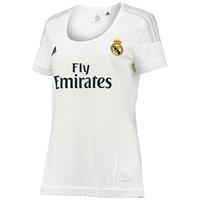 Real Madrid Home Shirt 2015/16 - Womens - White