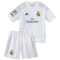Real Madrid Home SMU Mini Kit 2015/16 - White