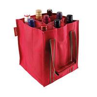 Reisenthel Bottle Carrier, Red, Polyester