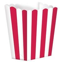 Red Stripe Party Favour Box