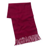 red cashmere scarf in gift box savile row